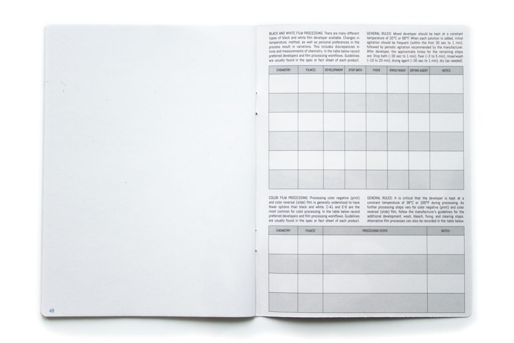 Darkroom Processing – Analogbook